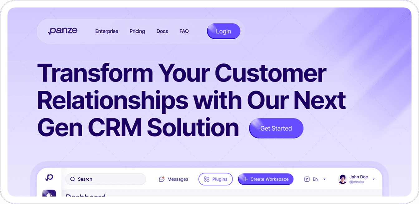Next-Gen CRM Solution